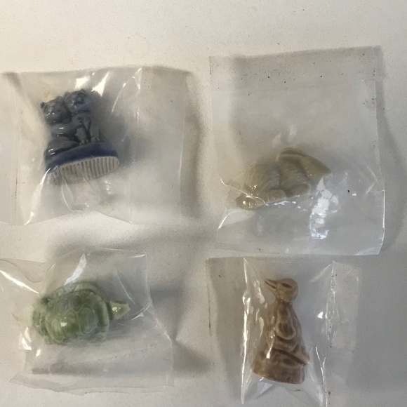 Vintage 2006 Red Rose Tea Wade Pet Shop Whimsies Figurines Lot of 4 NIP - Picture 1 of 10